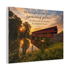 Into a Spacious Place - Canvas