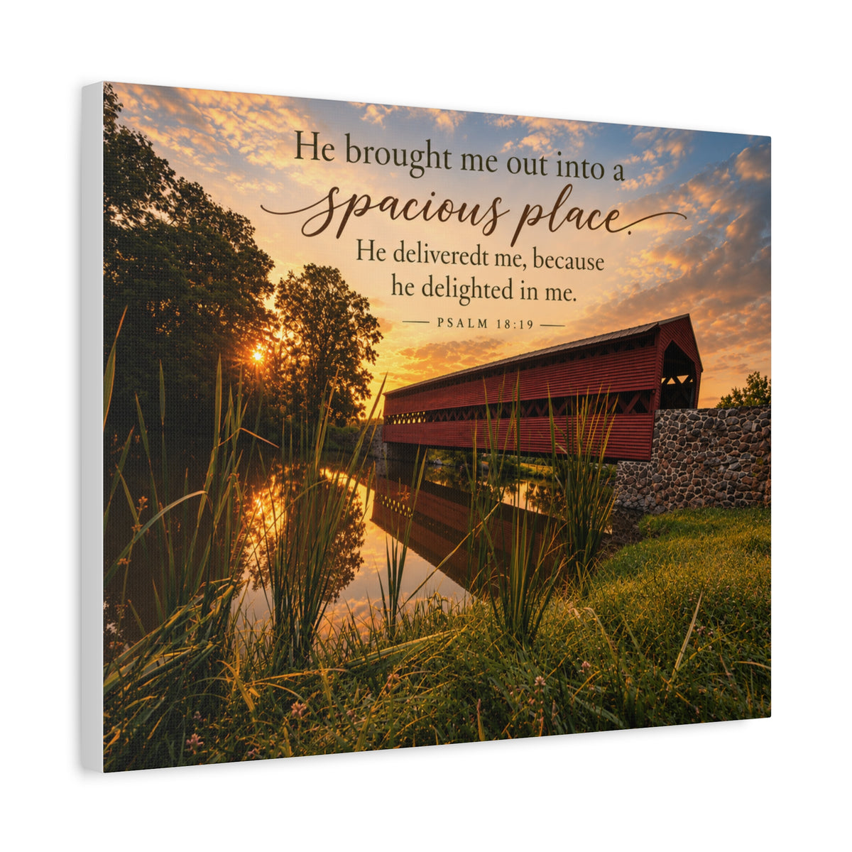 Into a Spacious Place - Canvas