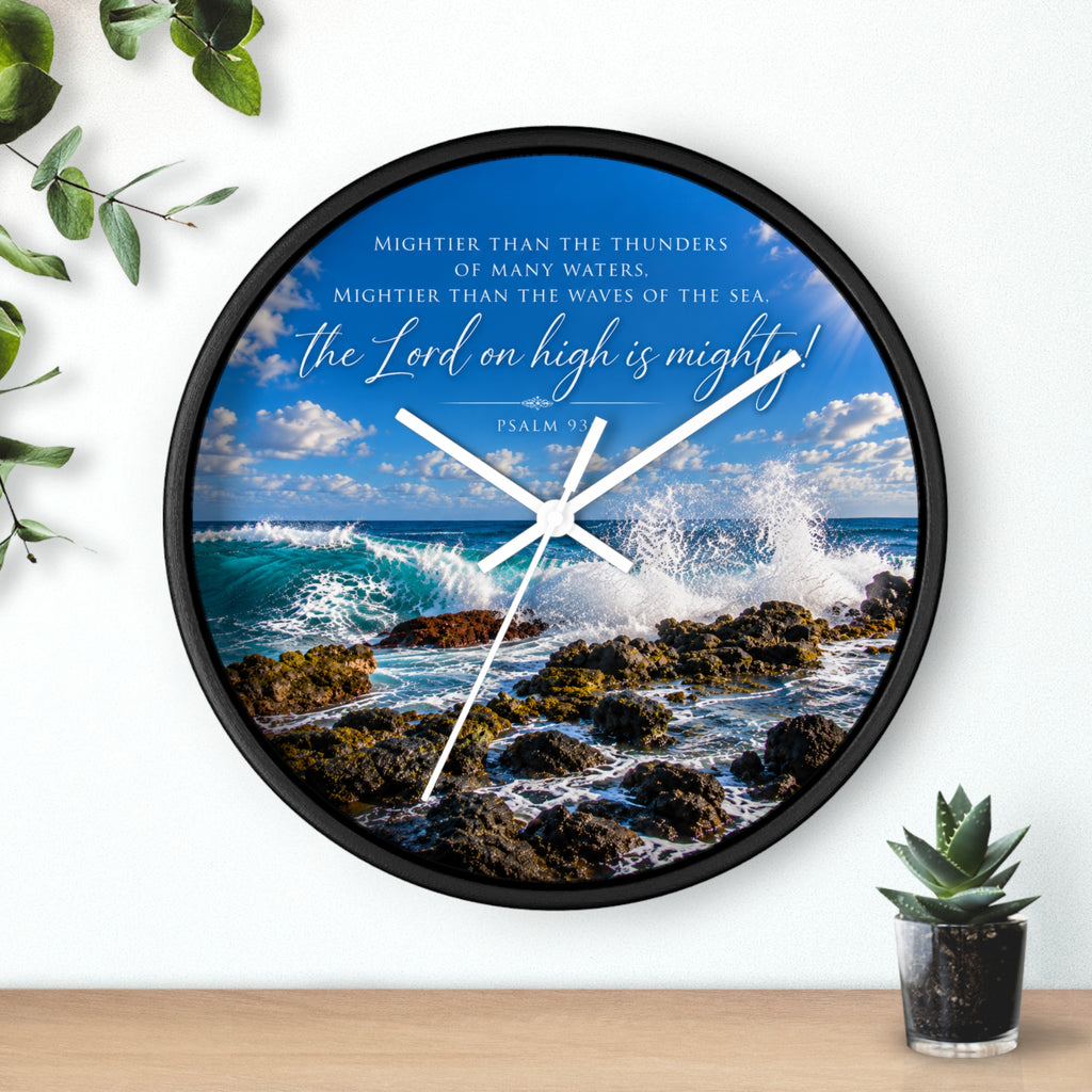 He is Mighty! - Clock