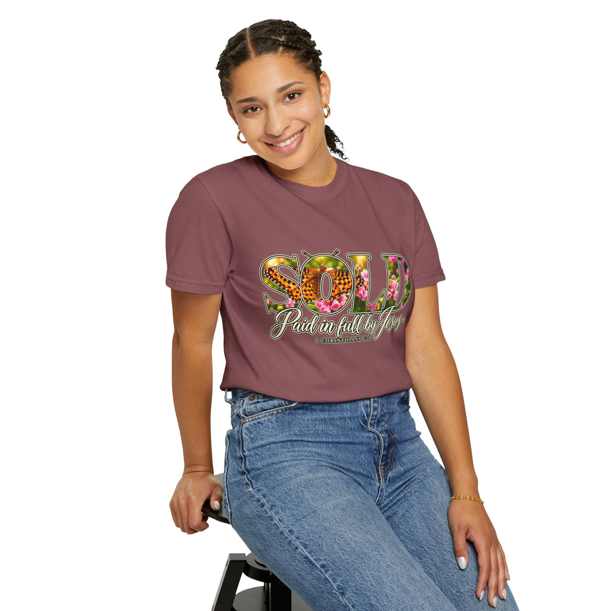 SOLD Consider the Flowers - Shirt