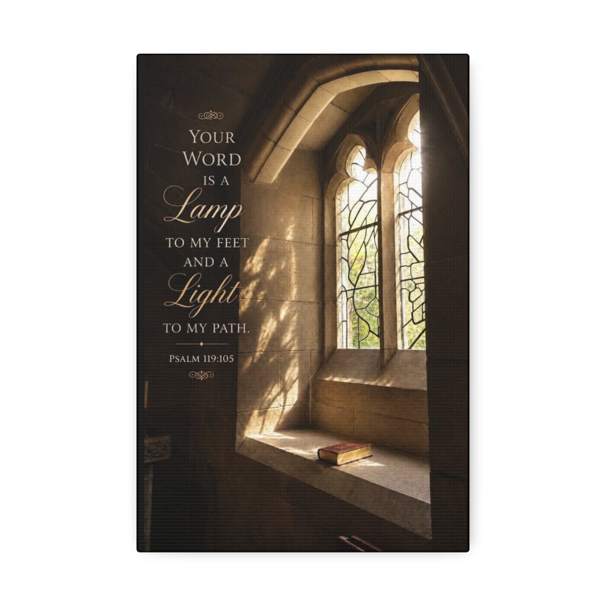 A Lamp to My Feet | Canvas