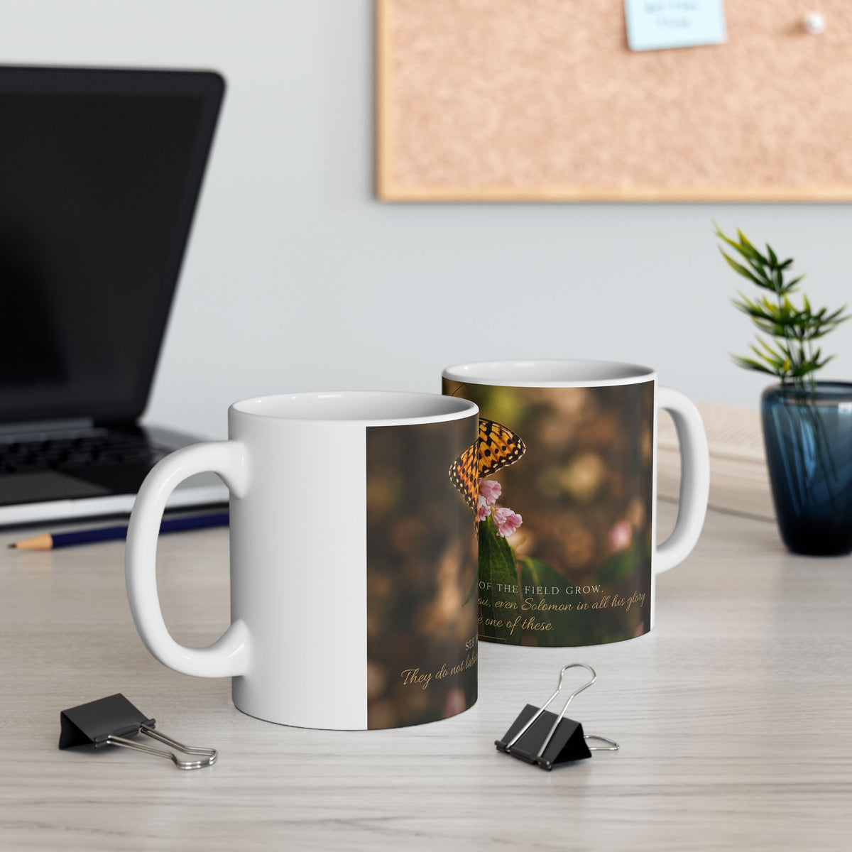 Consider the Flowers - Mug