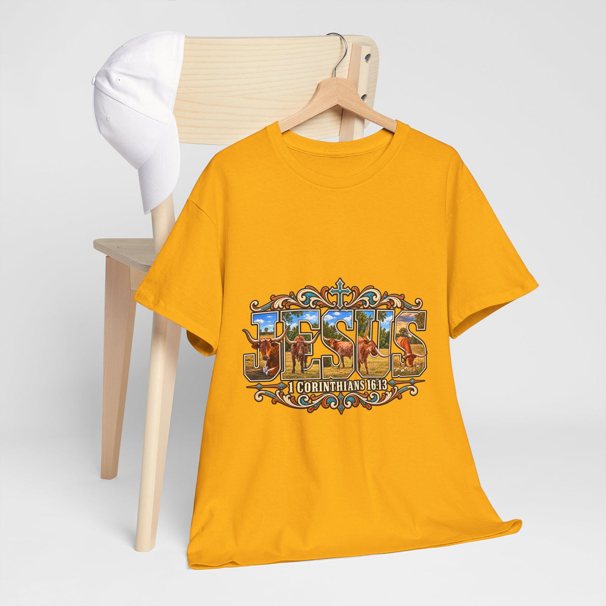 Jesus Longhorn - Shirt
