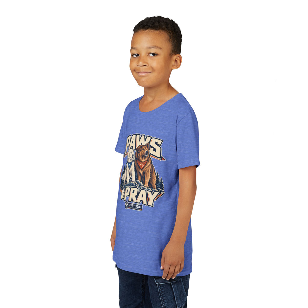 Paws & Pray 2 - Youth T‑Shirt