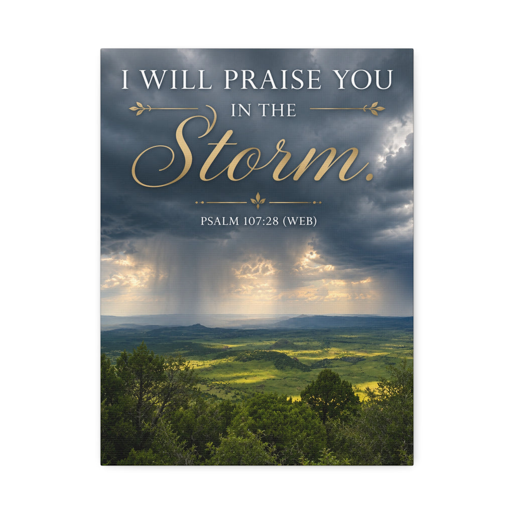 Praise in the Storm | Canvas