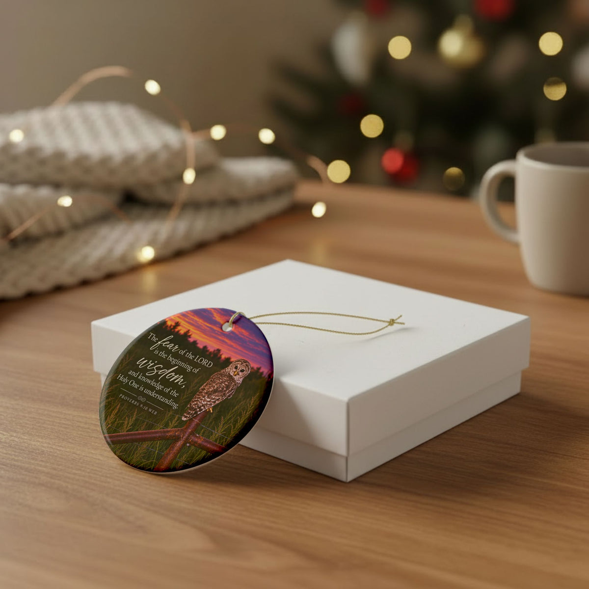 Beginning of Wisdom - Ornament