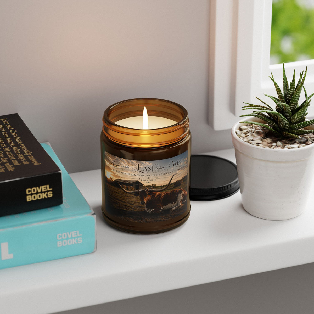 As Far as East From West Longhorn - Candle