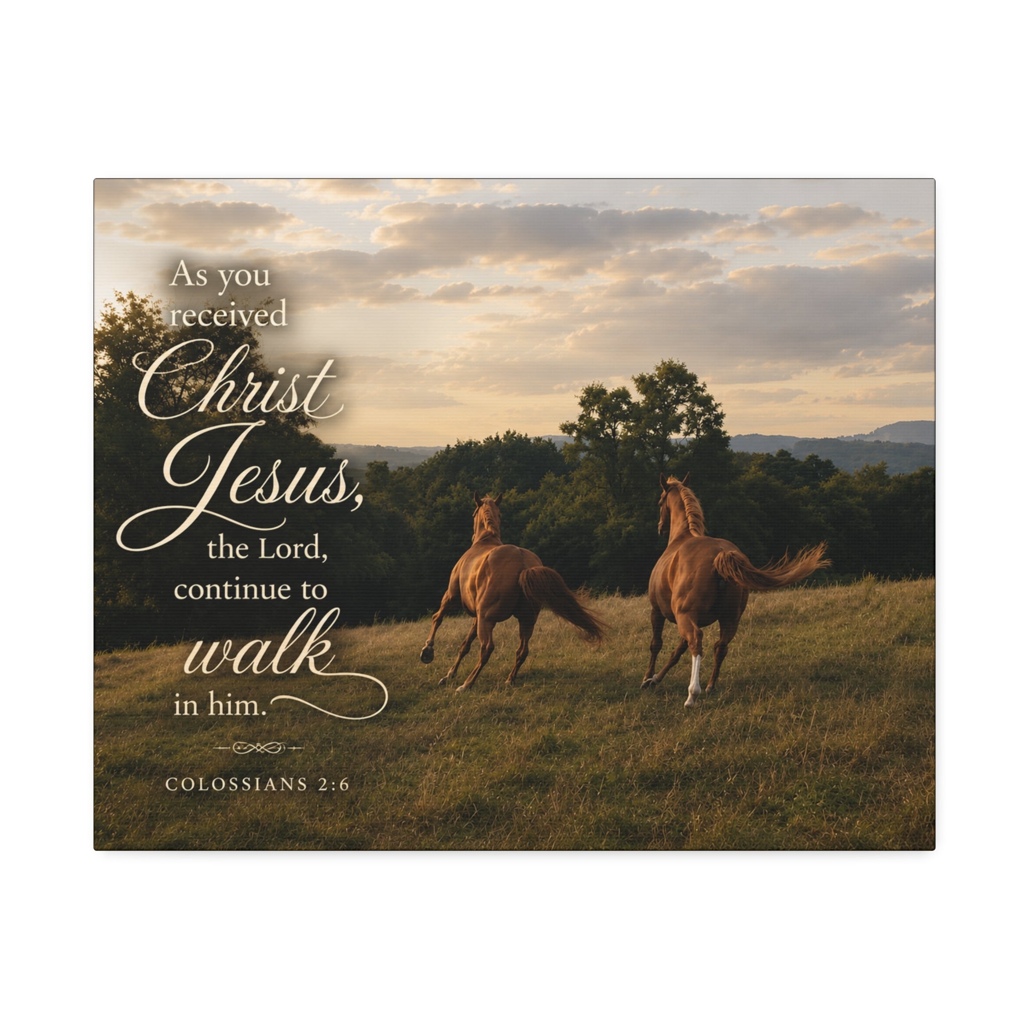 Walk in Him | Canvas