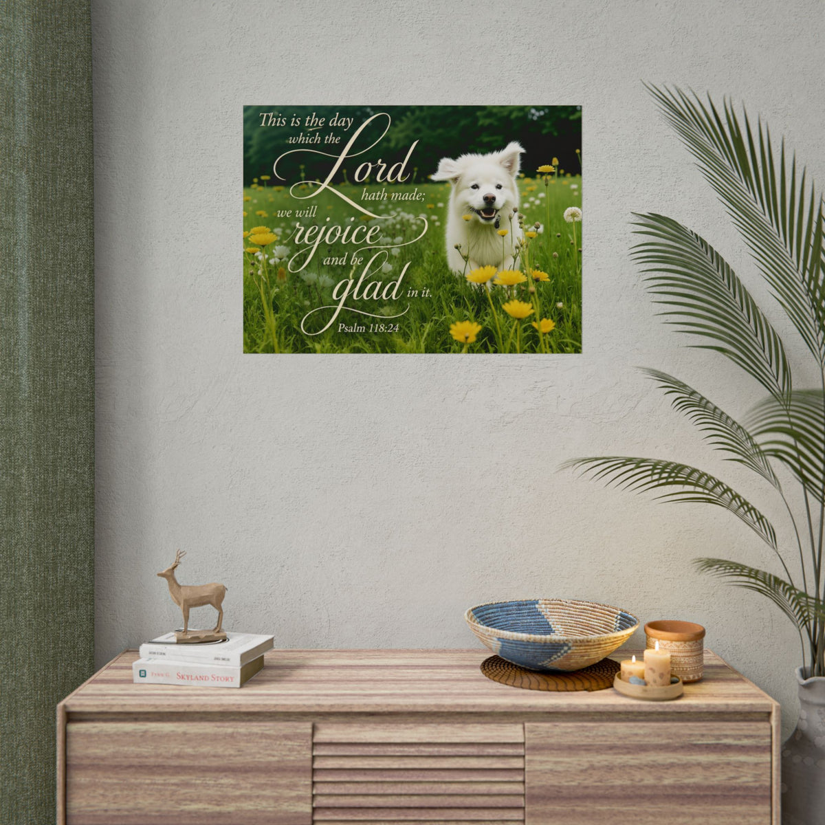 Rejoice Puppy - Poster
