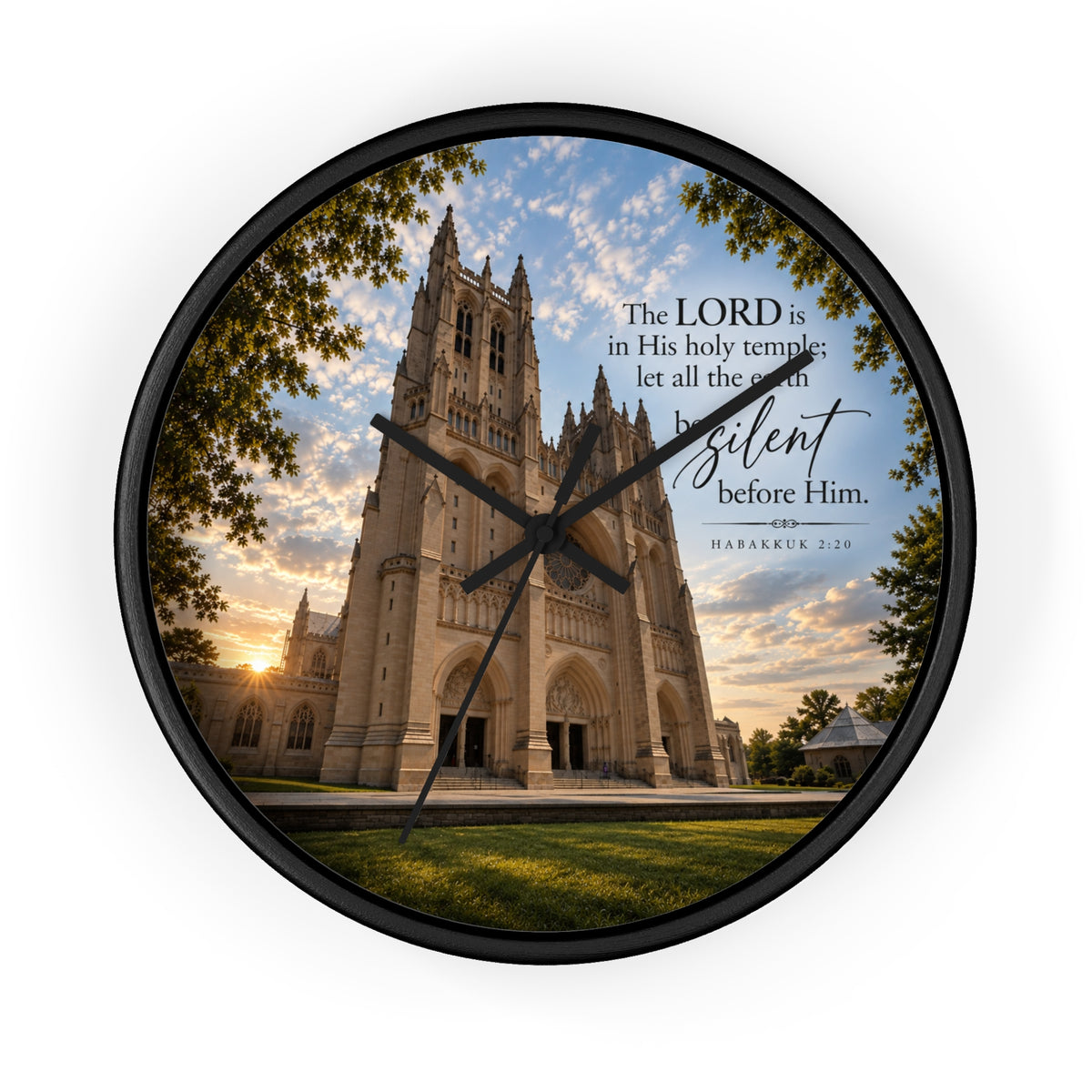 Be Still Before Him Cathedral - Clock