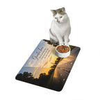 No Greater Love - Pet Feeding Mat