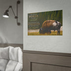 Strength Bison | Poster