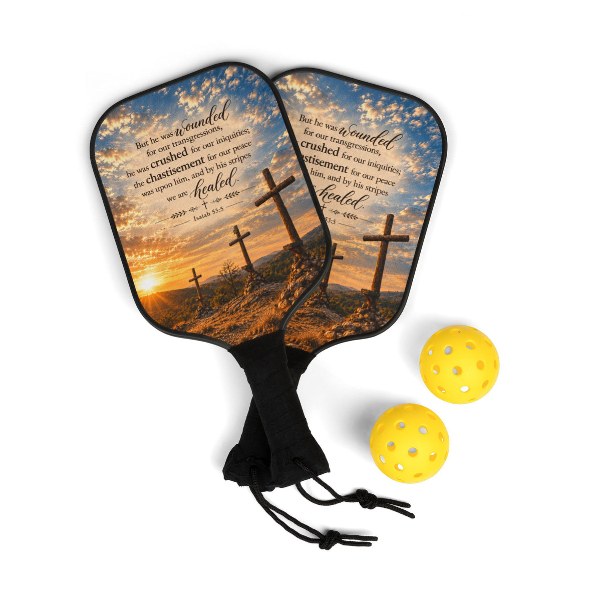 By His Stripes - Pickleball Set