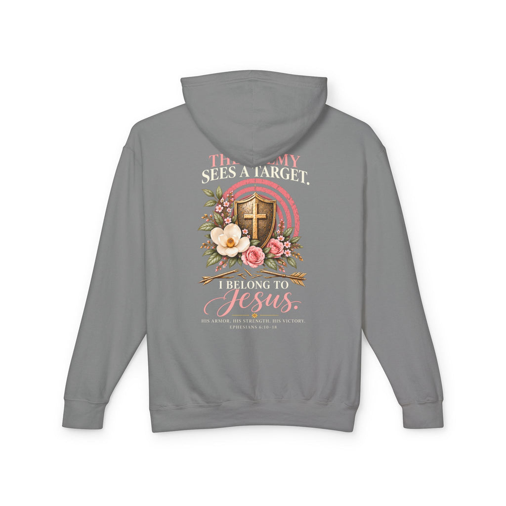 I Bear His Name - Women's Lightweight Hooded Sweatshirt