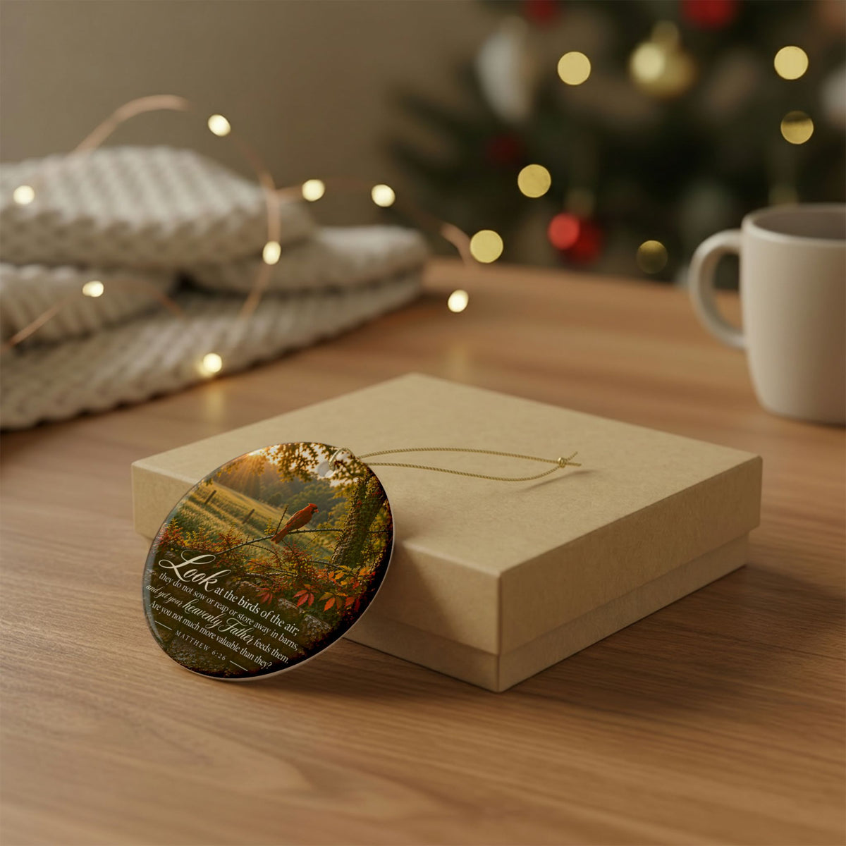 Fed by the Father - Ornament