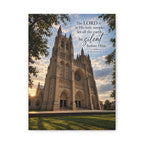 Be Still Before Him Cathedral - Canvas
