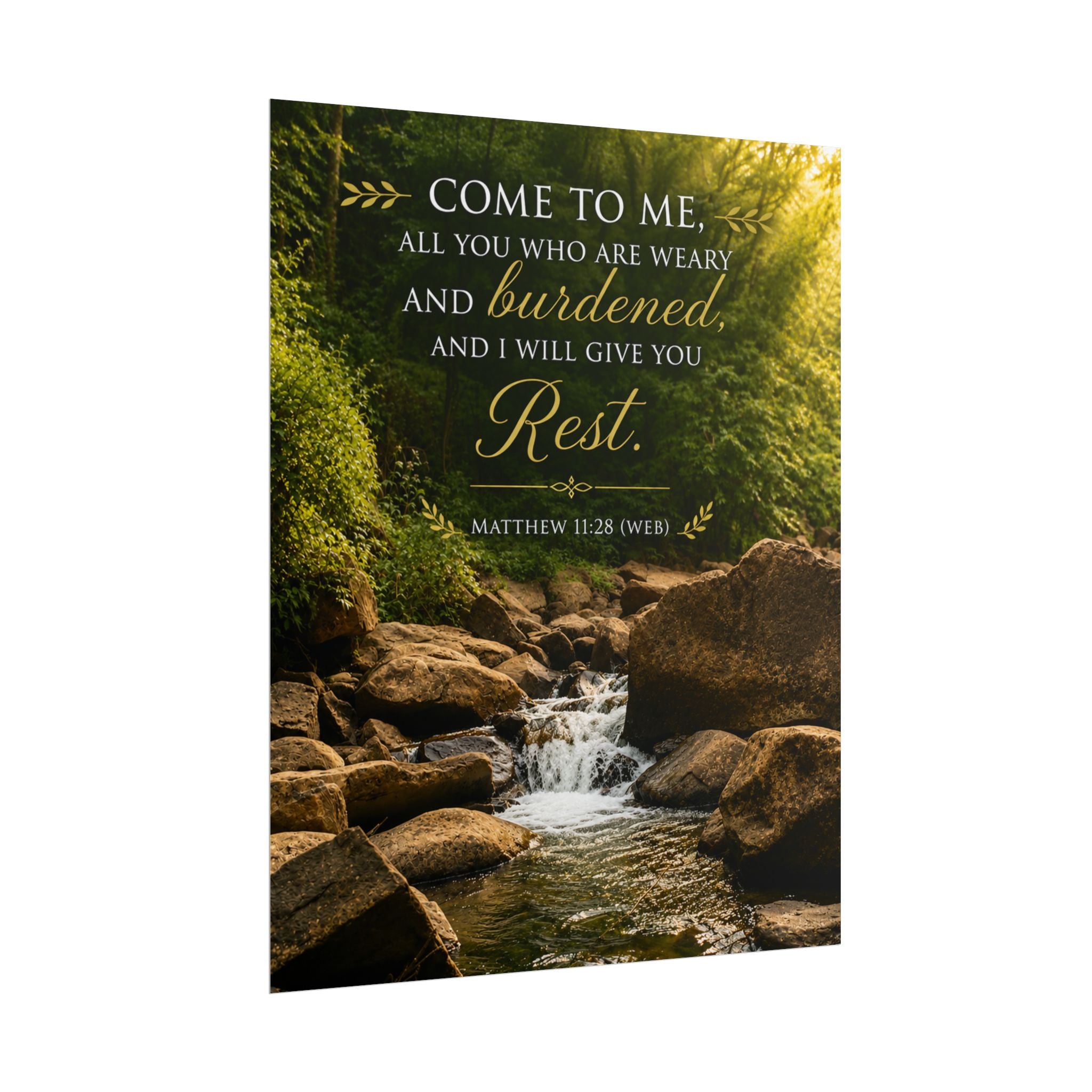 Rest Waterfall | Poster