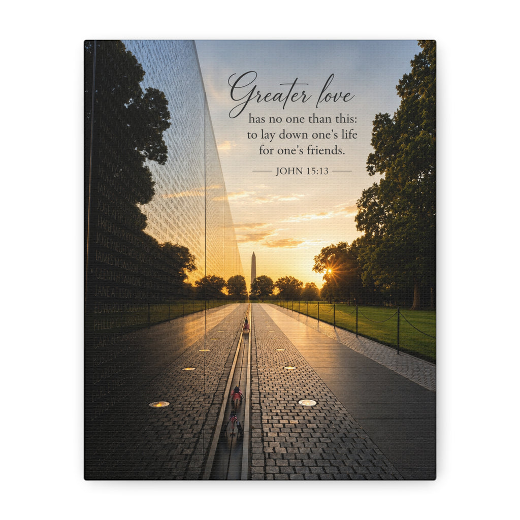 No Greater Love - Canvas
