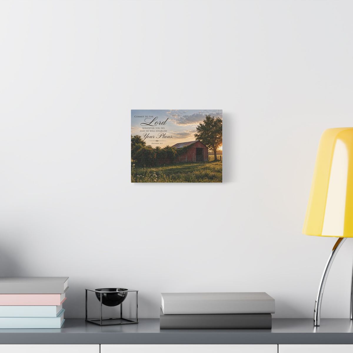 Established by Him - Canvas
