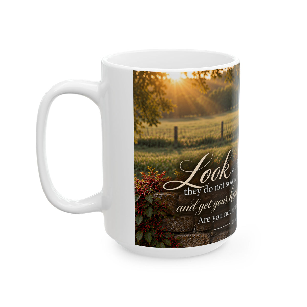 Fed by the Father Cardinal - Mug