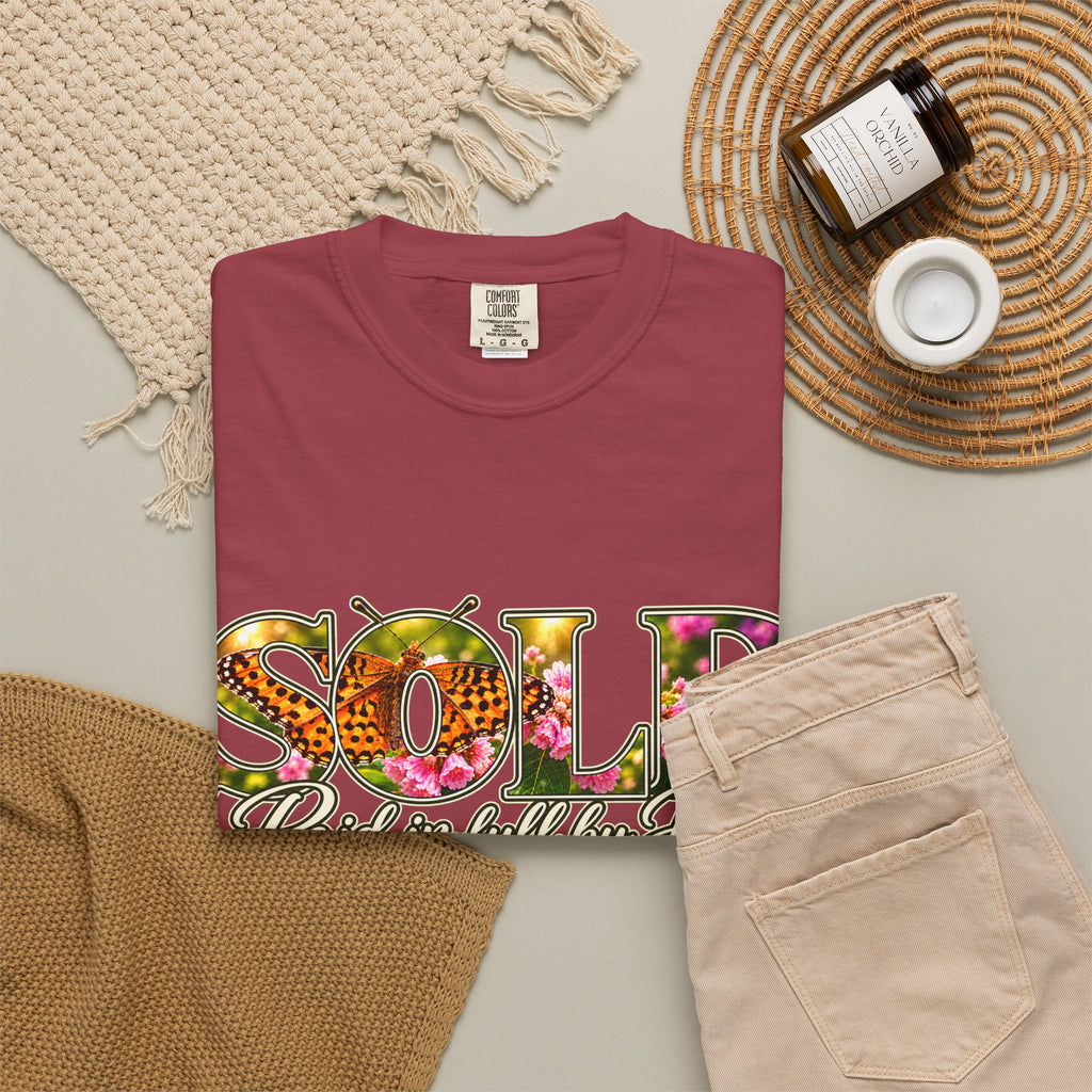 SOLD Consider the Flowers - Shirt