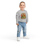 Toddler Sweatshirt - 'Let Everything That Has Breath Praise the Lord' Cute Dinosaur Bible Verse Crewneck