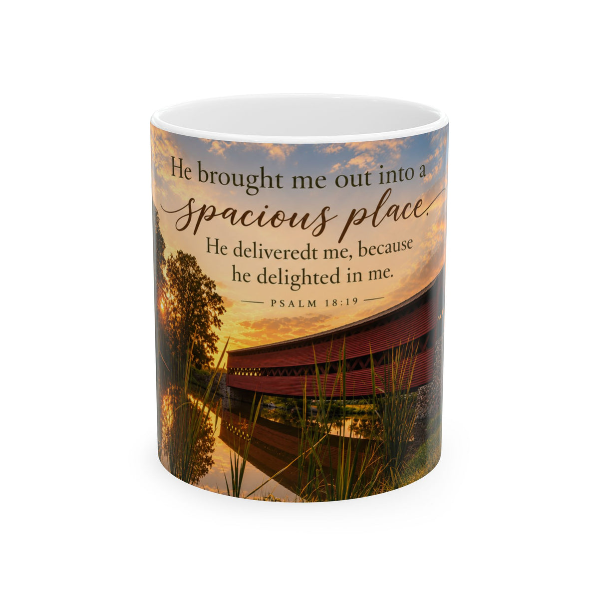Into a Spacious Place - Mug