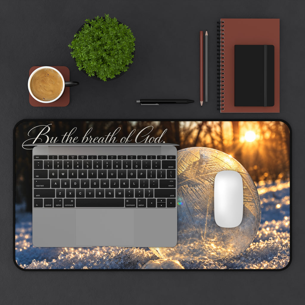 By His Breath - Desk Pad
