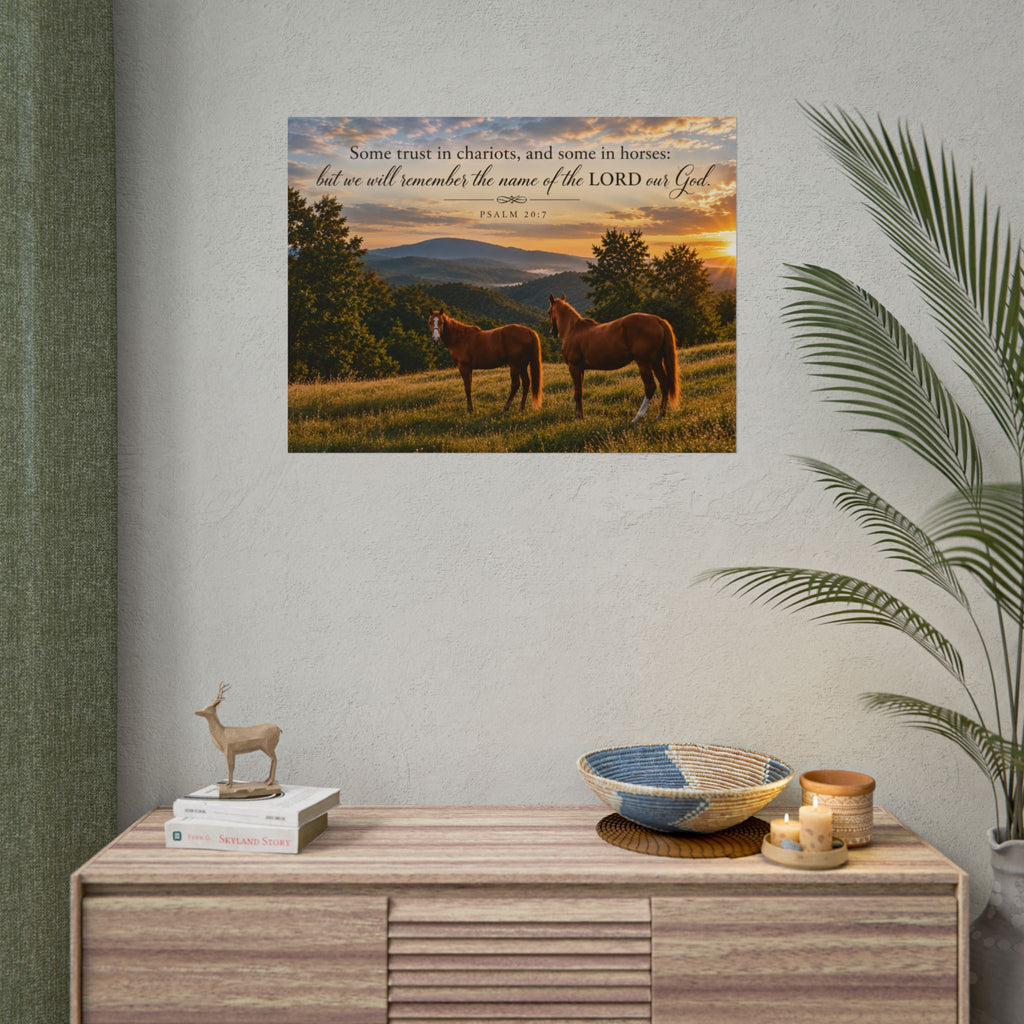 Remember the Name Horses - Poster