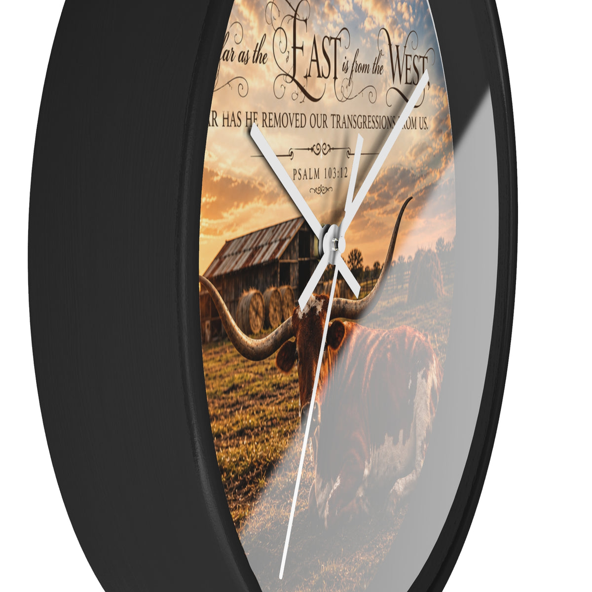 As Far as the East Longhorn - Clock