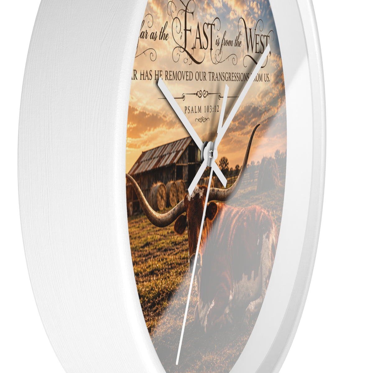 As Far as the East Longhorn - Clock