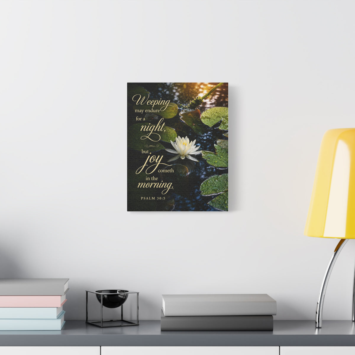 Joy in the Morning Lily - Canvas