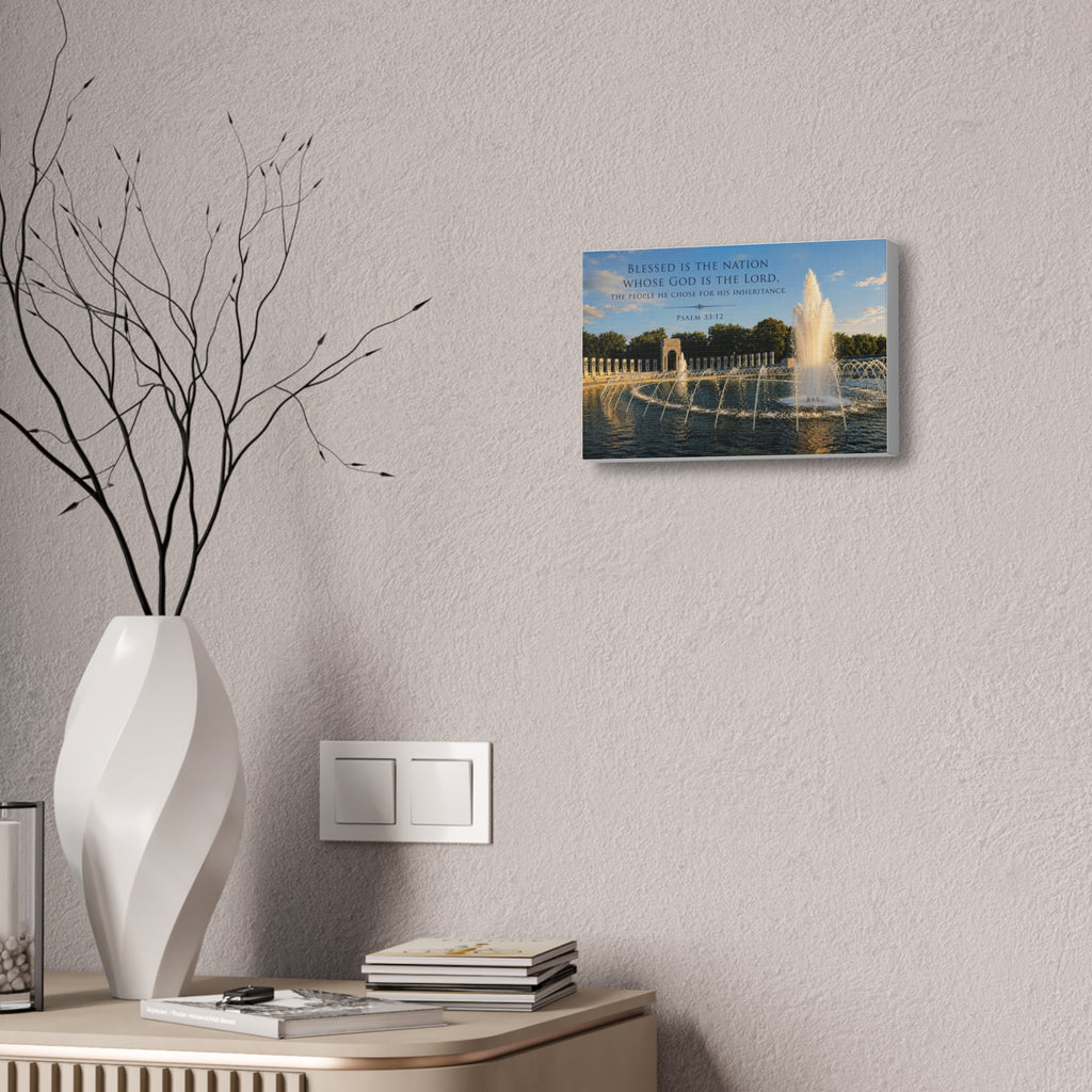Blessed is the Nation | Canvas