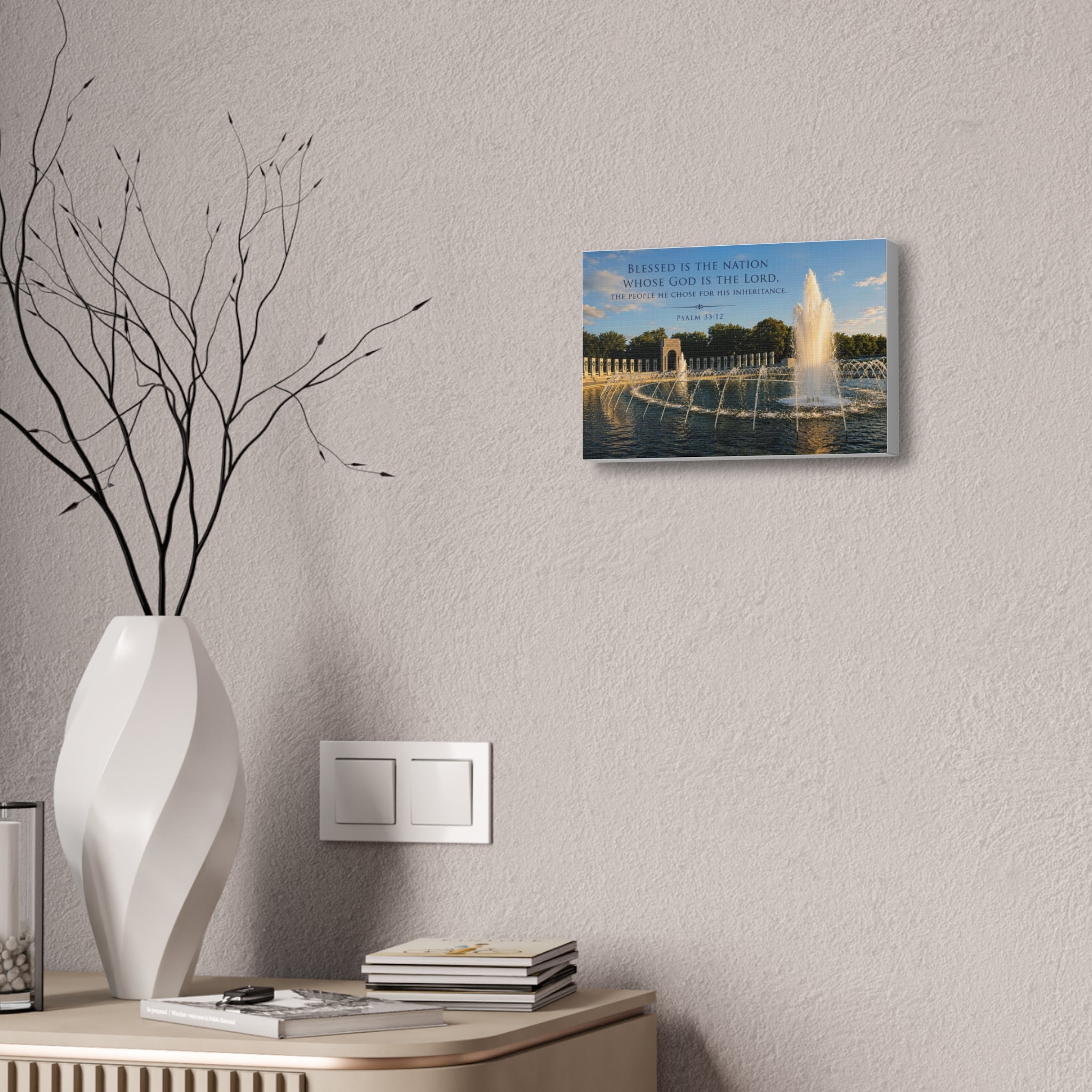 Blessed is the Nation | Canvas