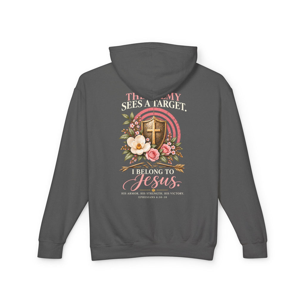 I Bear His Name - Women's Lightweight Hooded Sweatshirt
