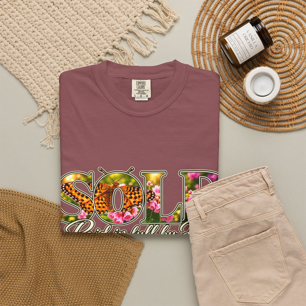 SOLD Consider the Flowers - Shirt