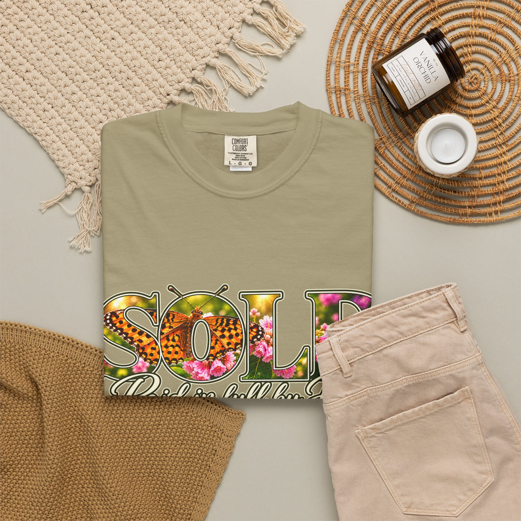 SOLD Consider the Flowers - Shirt
