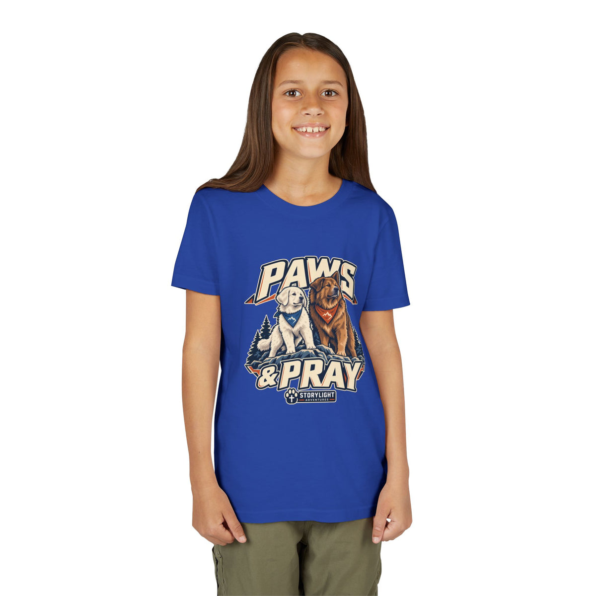 Paws & Pray 2 - Youth T‑Shirt