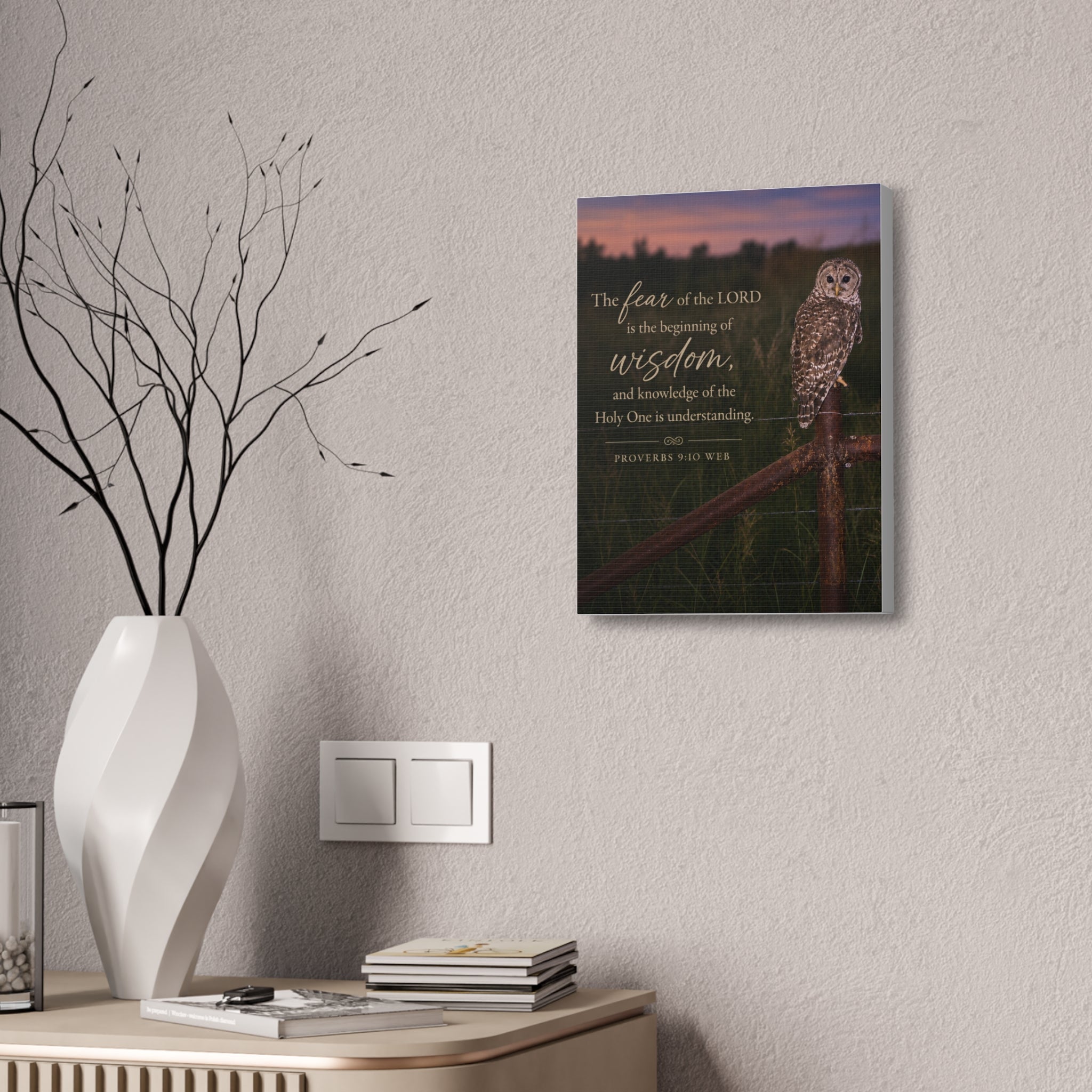Wise Owl | Canvas