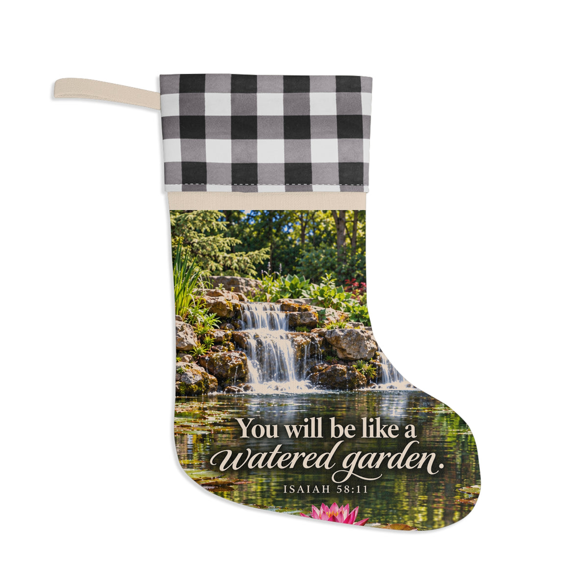 Watered Garden - Christmas Stocking