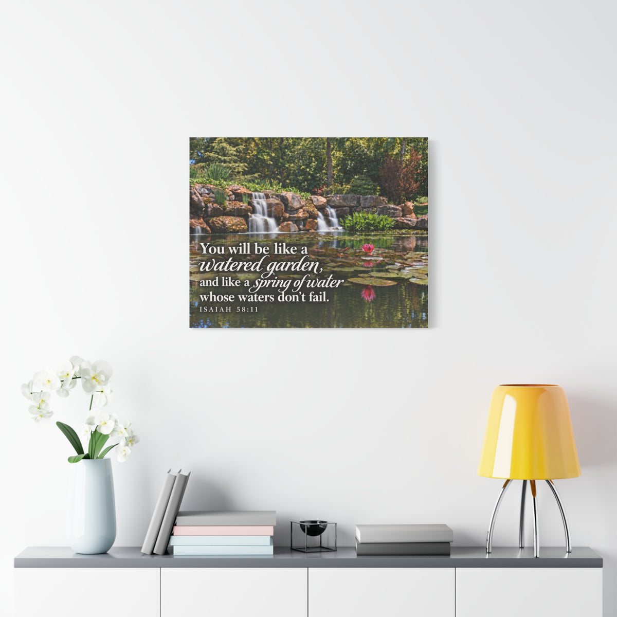 Watered Garden - Canvas