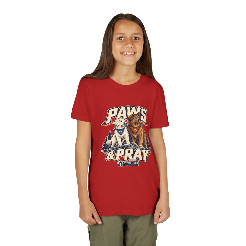Paws & Pray 2 - Youth T‑Shirt