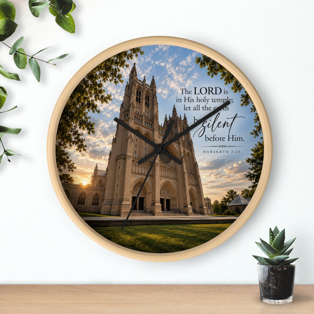 Be Still Before Him Cathedral - Clock