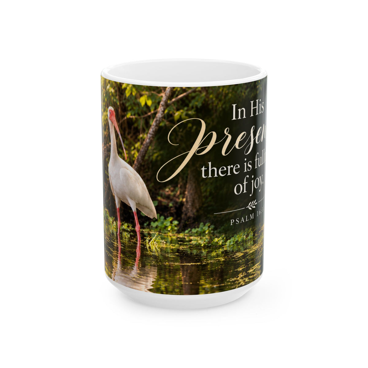 In His Presence Ibis - Mug