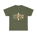 Jesus Floral -Shirt