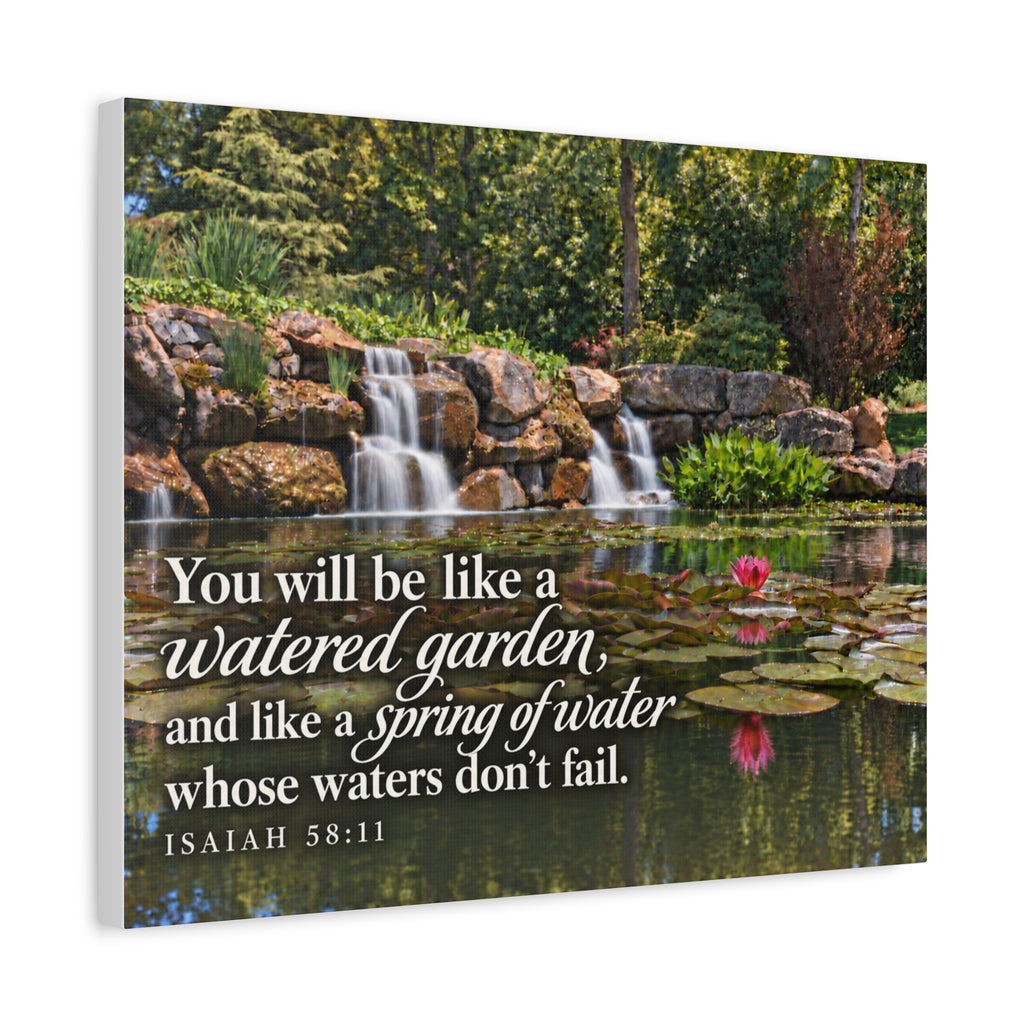 Watered Garden - Canvas