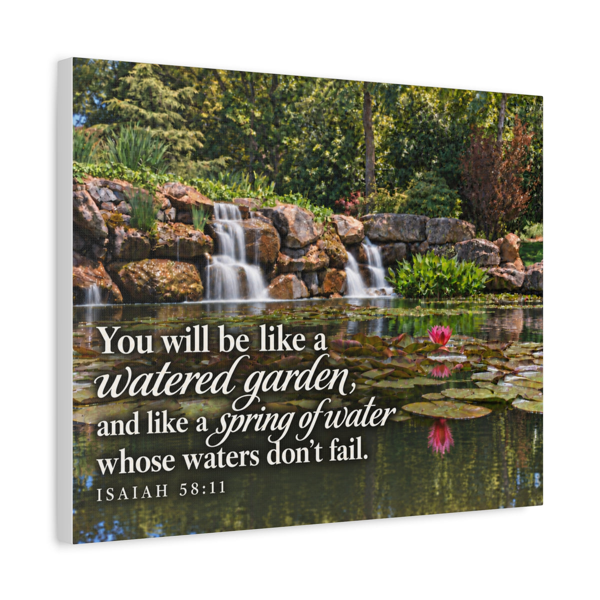 Watered Garden - Canvas