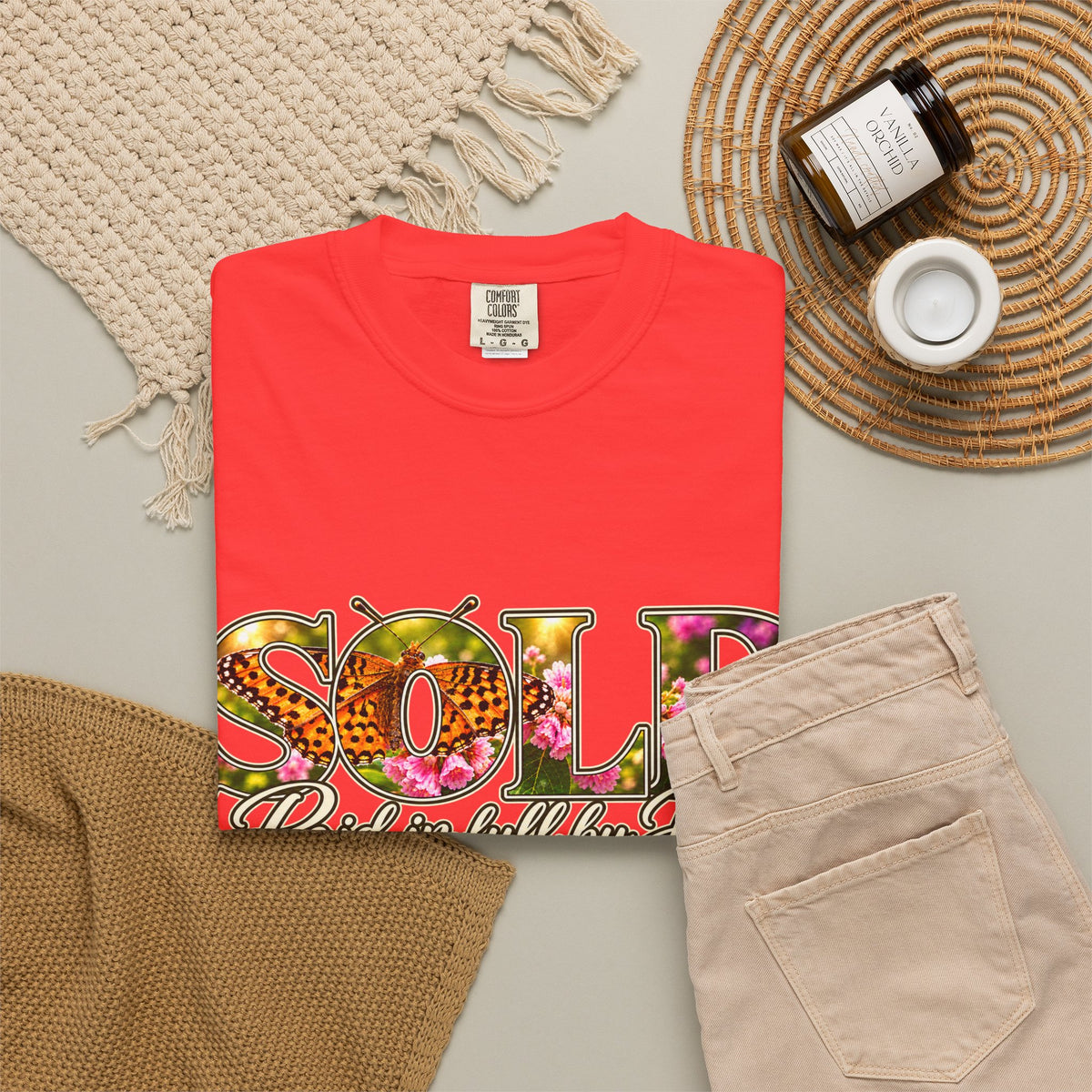 SOLD Consider the Flowers - Shirt