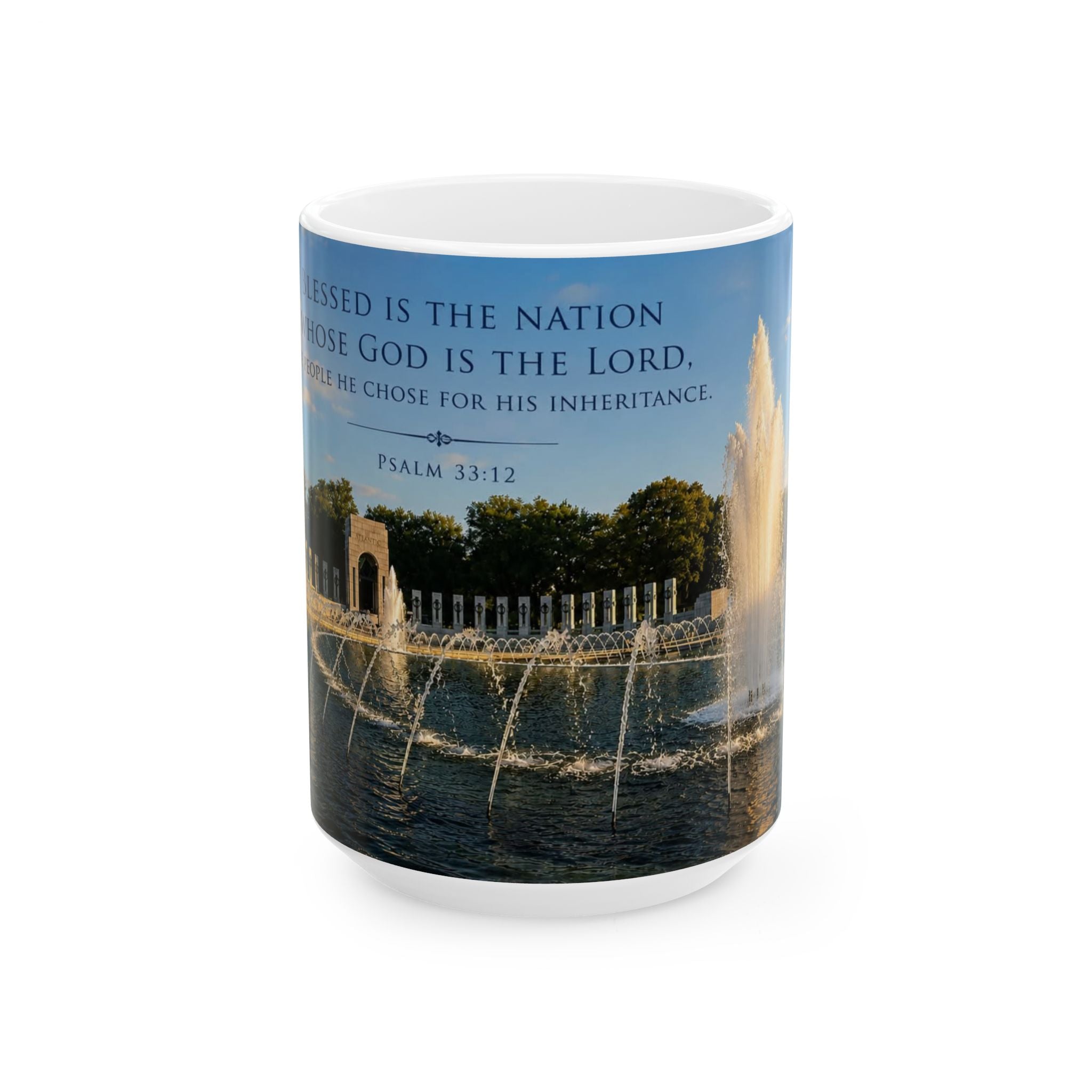 Blessed is the Nation | Mug