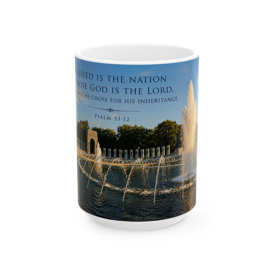 Blessed is the Nation | Mug